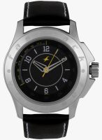 Fastrack 3075Sl02 Black / Black Analog Watch
