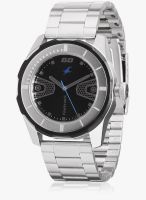 Fastrack 3099Sm06-Dc613 Silver/Black Analog Watch