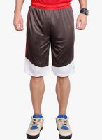 Fitz Brown Solid Shorts