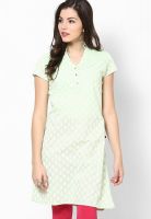 G Green Printed Kurta