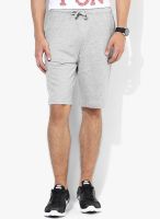 Giordano Grey Solid Shorts