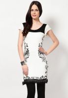 Ira Soleil Black Printed Kurtis