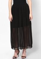 MB Black Flared Skirt