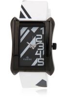 Maxima E-28473Pagb Two Tone/Black Analog Watch