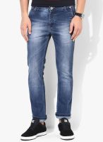 Monteil & Munero Light Blue Low Rise Slim Fit Jeans