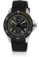 Nautica Nta13682g Black/Black Analog Watch