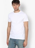 New Look White Round Neck T-Shirt