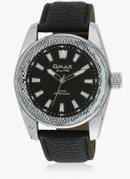 Omax Ts 361 Black Analog Watch