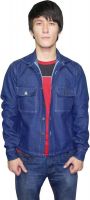 Pluto Full Sleeve Solid Men's Denim Jacket
