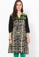 Shree Black Printed Kurtis