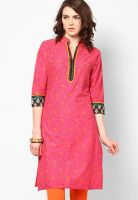 Shree Pink Printed Kurtis