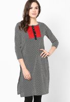 Span Cotton Grey Kurta