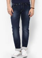 Spykar Blue Skinny Fit Jeans