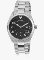 Swiss Eagle Se-9028-11 Silver/Black Analog Watch