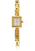 Timex Kj01 Golden/Silver Analog Watch