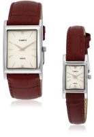 Timex Ti00pr17500 Brown/Silver Analog Watch