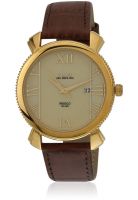 Timex Wr01 Brown/Champagne Analog Watch