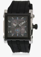 Titan 1635Kp01 Black Analog Watch