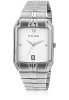 Titan Ne9264Sm01A Silver/Silver Analog Watch