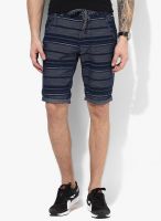 Tom Tailor Blue Striped Shorts