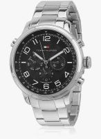 Tommy Hilfiger Nth1790965J Silver/Black Chronograph Watch