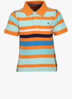 Tommy Hilfiger Orange Polo Shirt