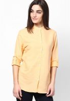 United Colors of Benetton Orange Shirt