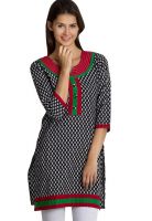 Vani Grey Printed Kurtis