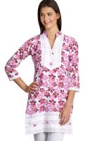 Vani Pink Printed Kurtis