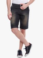 Vintage Blue Washed Shorts