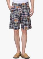 WYM Grey Checked Shorts