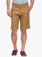 WYM Khaki Solid Shorts
