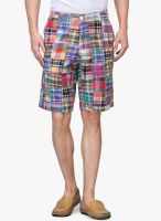 WYM Multicoloured Checked Shorts