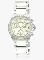 Yves Bertelin Ybscr10 Silver/White Chronograph Watch