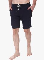 Zobello Black Solid Swim Short
