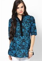 Ayaany Cotton Blue Kurti