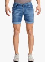 BEEVEE Blue Washed Shorts