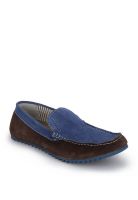 Buckaroo Hazel Blue Moccasins