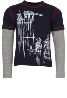 Cool Quotient Navy Blue T-Shirt