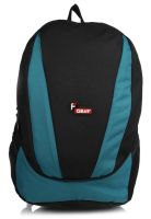 F GEAR 15 Inches Flame Black/Blue Laptop Backpack