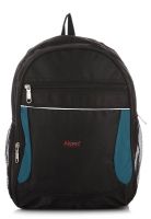 F GEAR 15 Inches Oliva Black/Blue Laptop Backpack