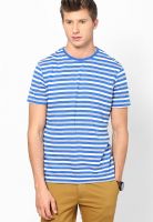 Fame Forever By Lifestyle Blue Crew Neck T Shirt