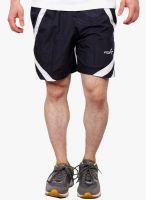 Fitz Navy Blue Solid Shorts