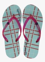 FlipSide Flipside Be Loverly Aqua Flip Flops