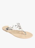 FlipSide Silver Flip Flops