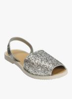 FlipSide Silver Flip Flops