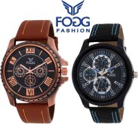 Fogg Fashion Store 5022-BR-BK Modish Analog Watch - For Boys, Men