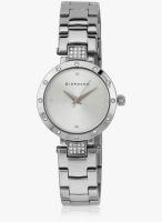 Giordano A2019-11 Silver/White Analog Watch