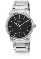 Hugo Boss 1512622 Silver/Black Analog Watch