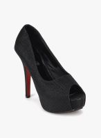 J Collection Black Stilettos